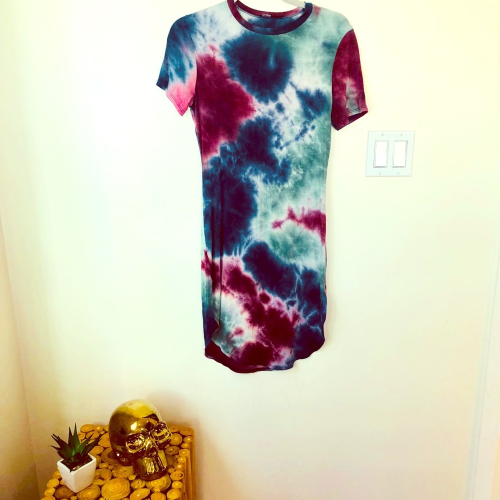 Tie dye dress